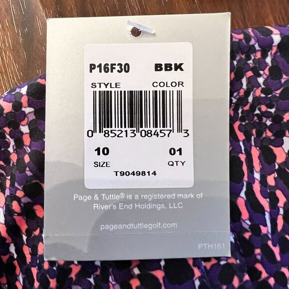 Page &‎ Tuttle NWT Snakeskin Print Casual Shorts Womens Size 10 Stretch Fabric - Picture 4 of 9